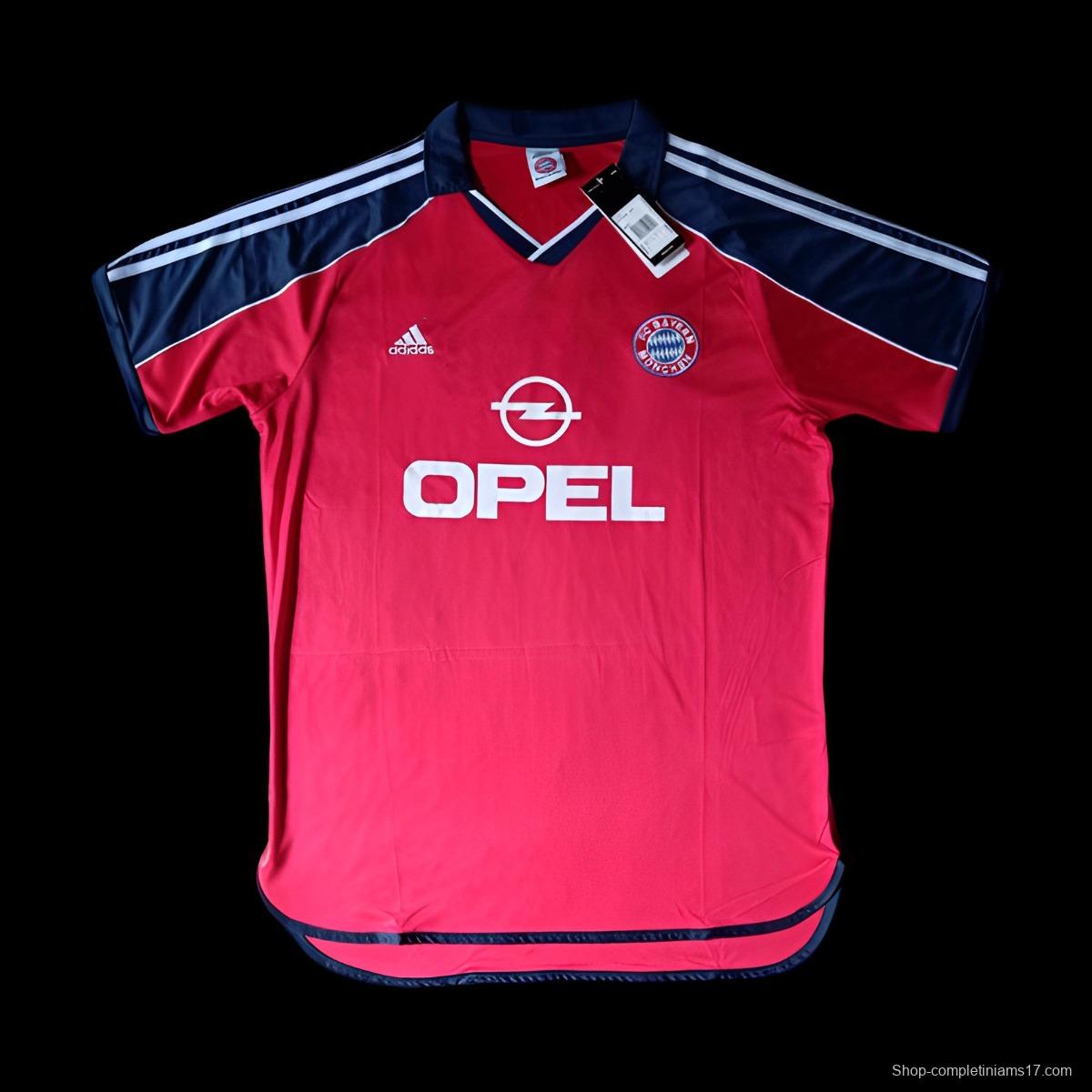 Retro 00/01 Bayern Munich Home Jersey