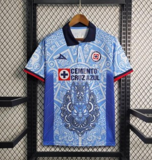 23/24 Cruz Azul Sky Blue Day of the Dead Special Jersey