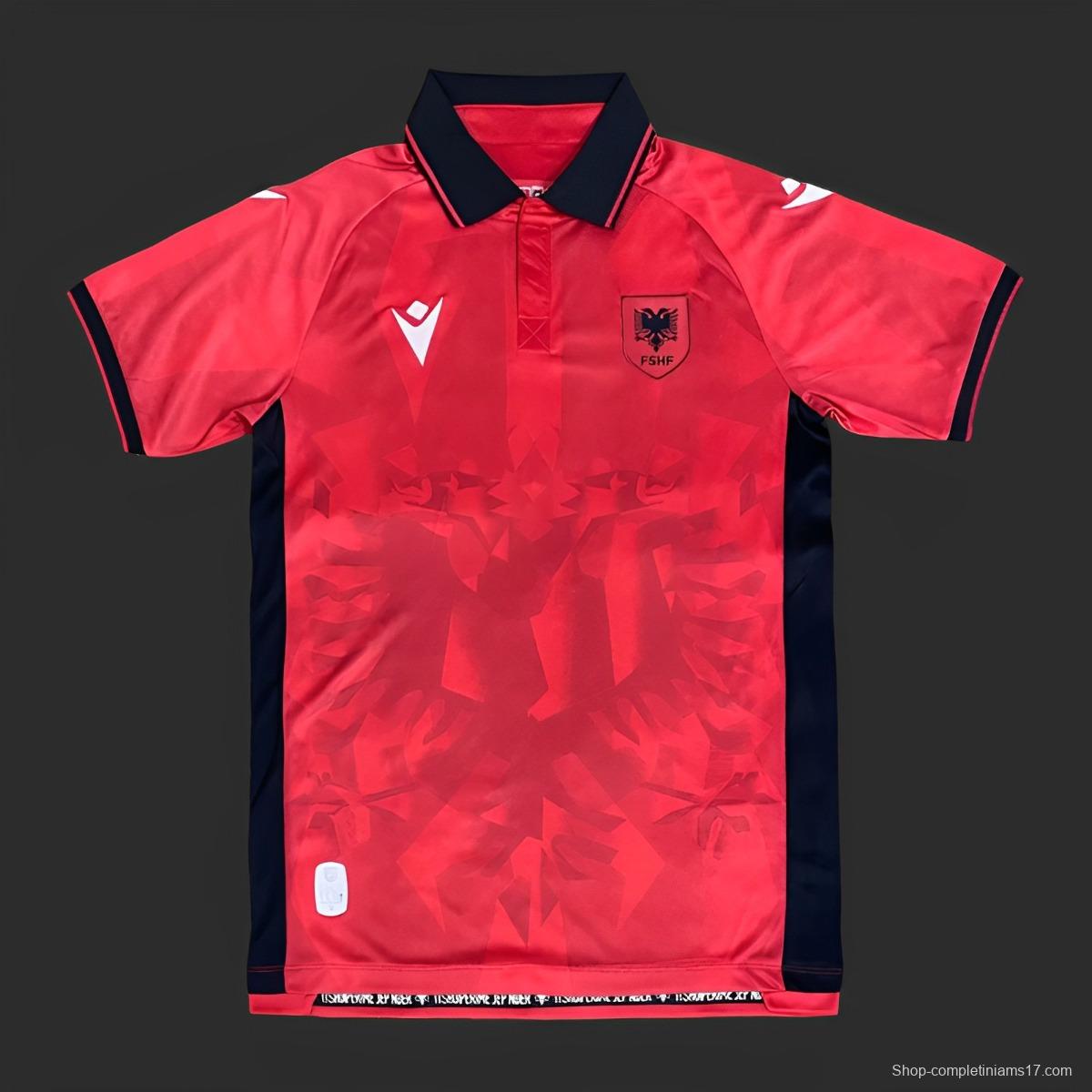 2023 Albania Home Jersey