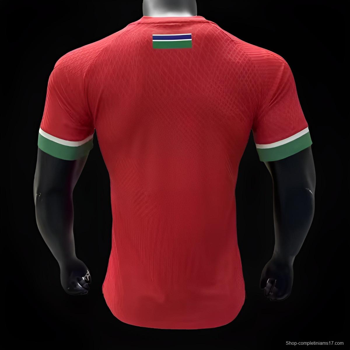 Player Version 2023 Gambia Home Jersey