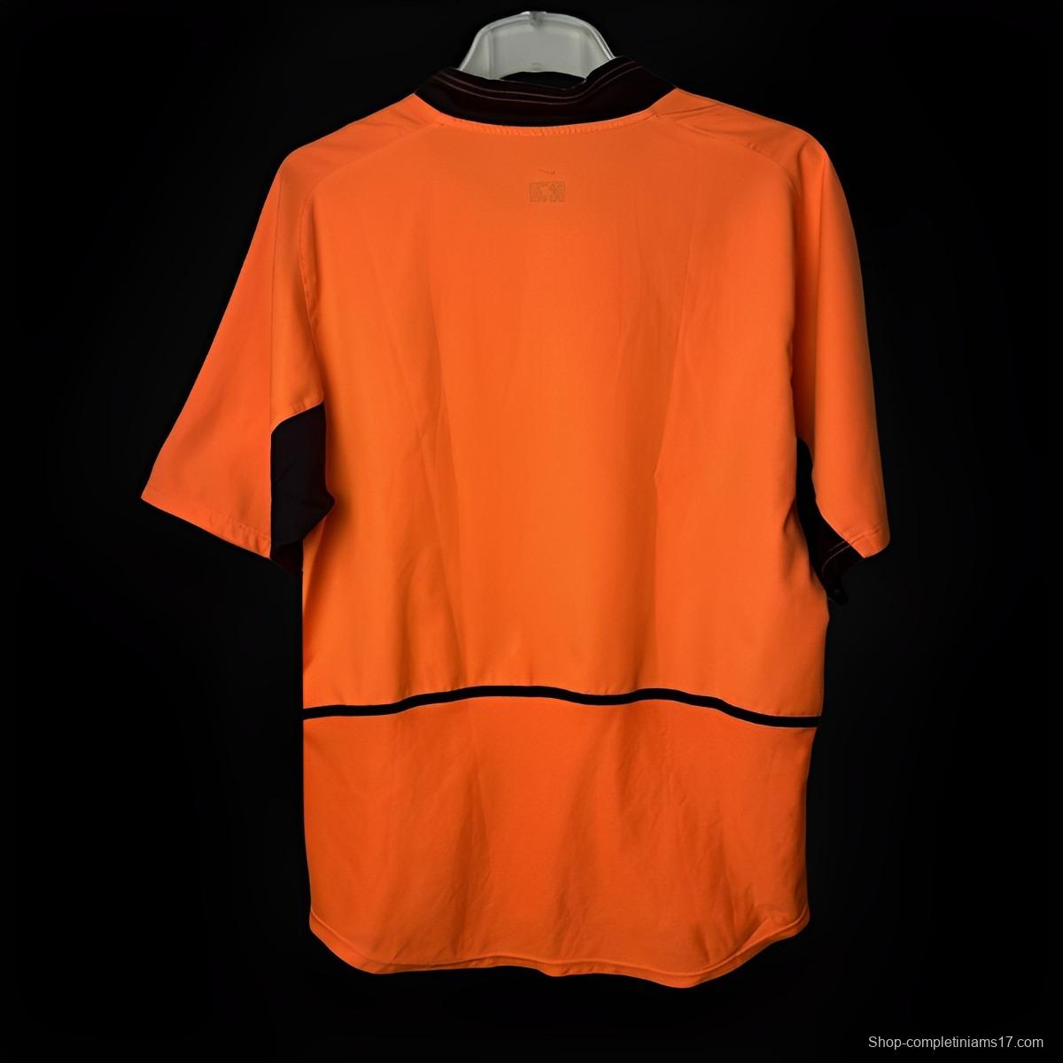 Retro 2002 Netherlands Home Jersey