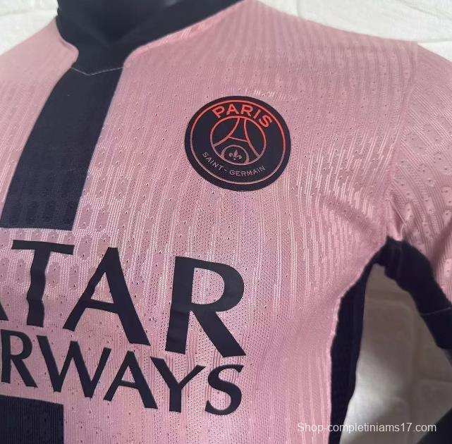 Player Version 24/25 PSG Third Pink Jersey