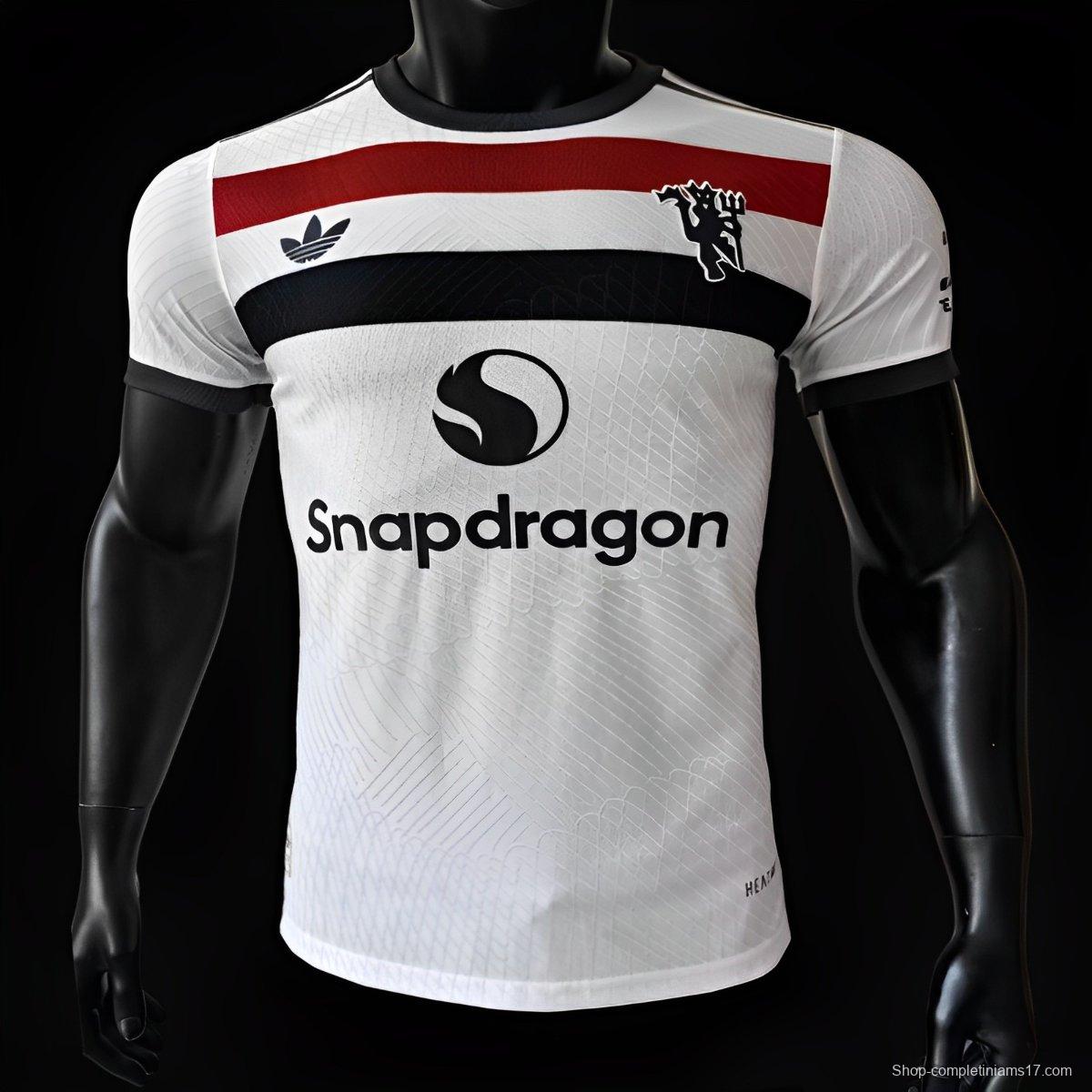 Player Version 24/25 Manchester United Third White Jersey
