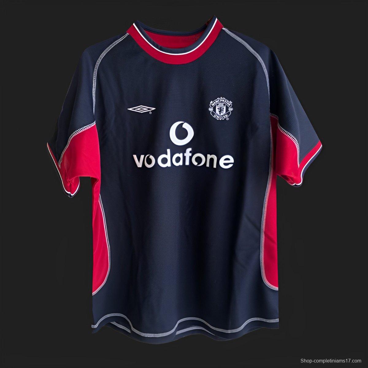 Retro 01/02 Manchester United Third Black Jersey