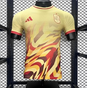 Player Version 2024 Spain Yellow Special Jersey