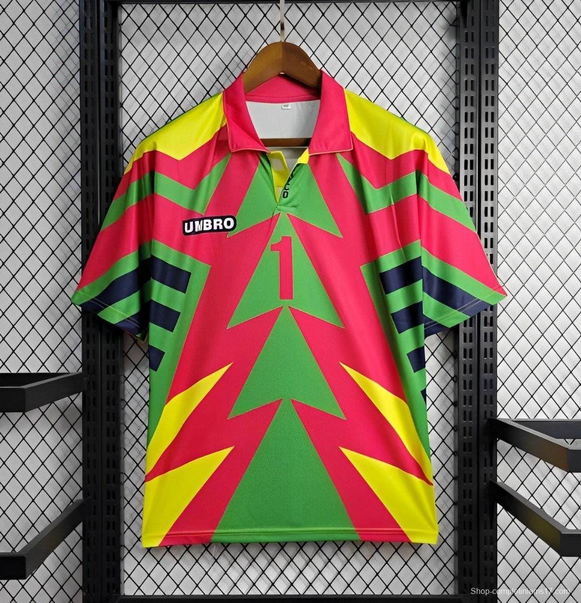 Retro 1998 Mexico CAMPOS 1 WORLD CUP HOME Jersey