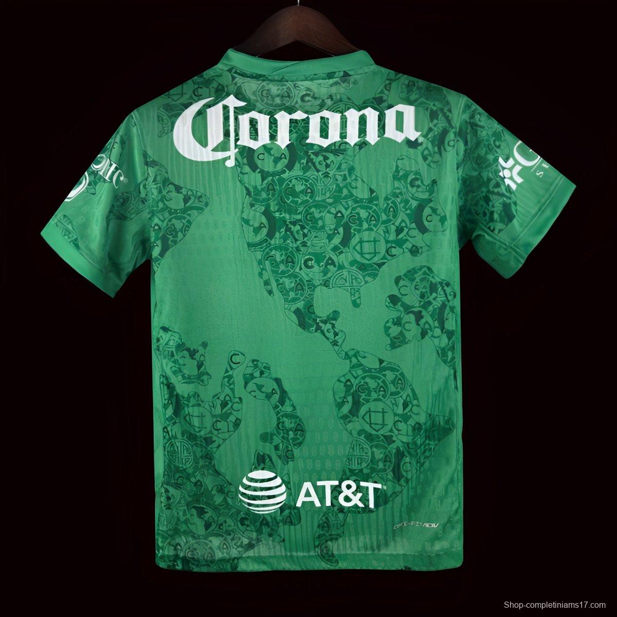 24/25 Club America Green Goalkeeper Jersey