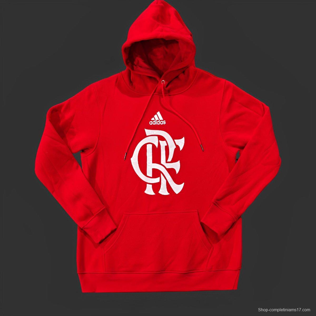 24/25 Flamengo Beige/Grey/White/Navy/Black Hoodie