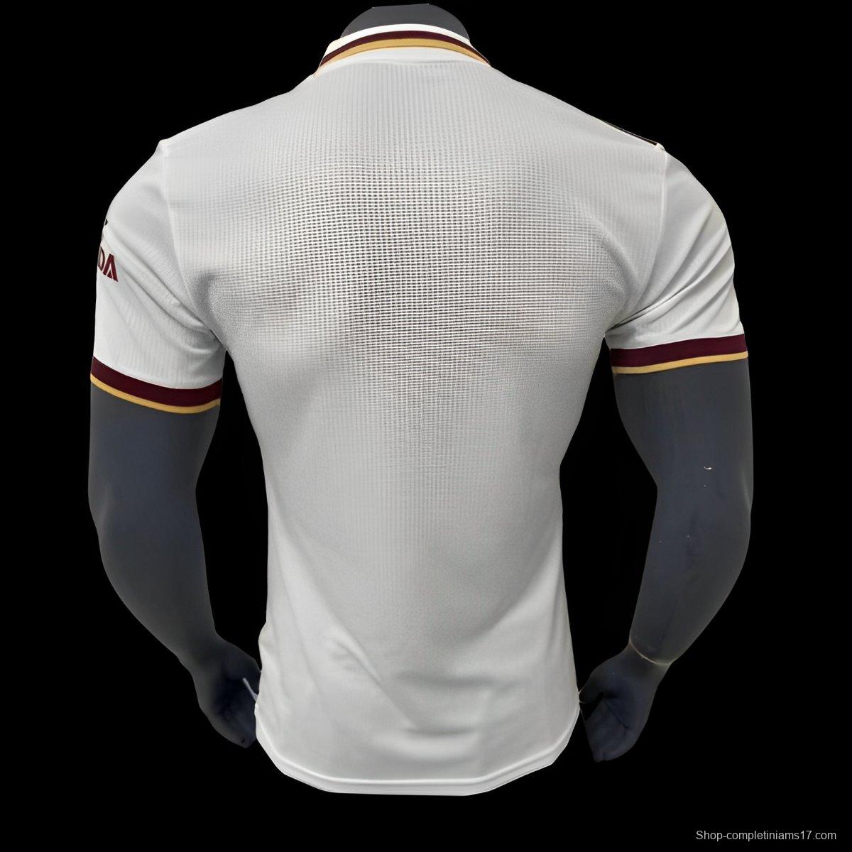 Player Version 25/26 Arsenal Away White Jersey