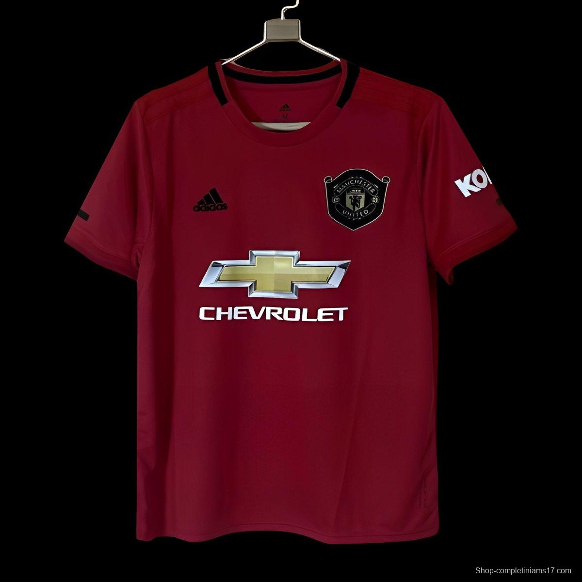 Retro 19/20 Manchester United Home Jersey