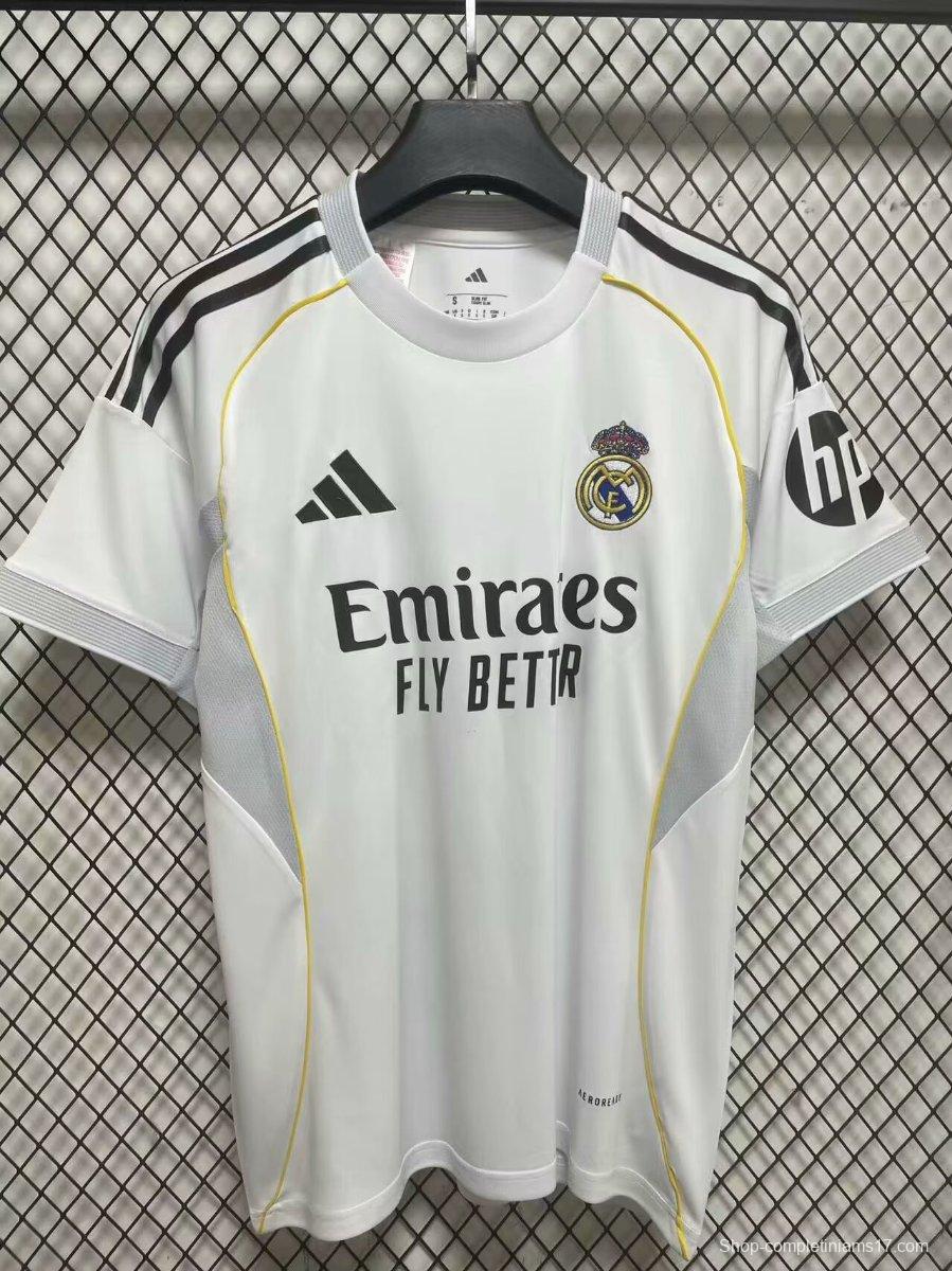 25/26 Real Madrid Home Jersey