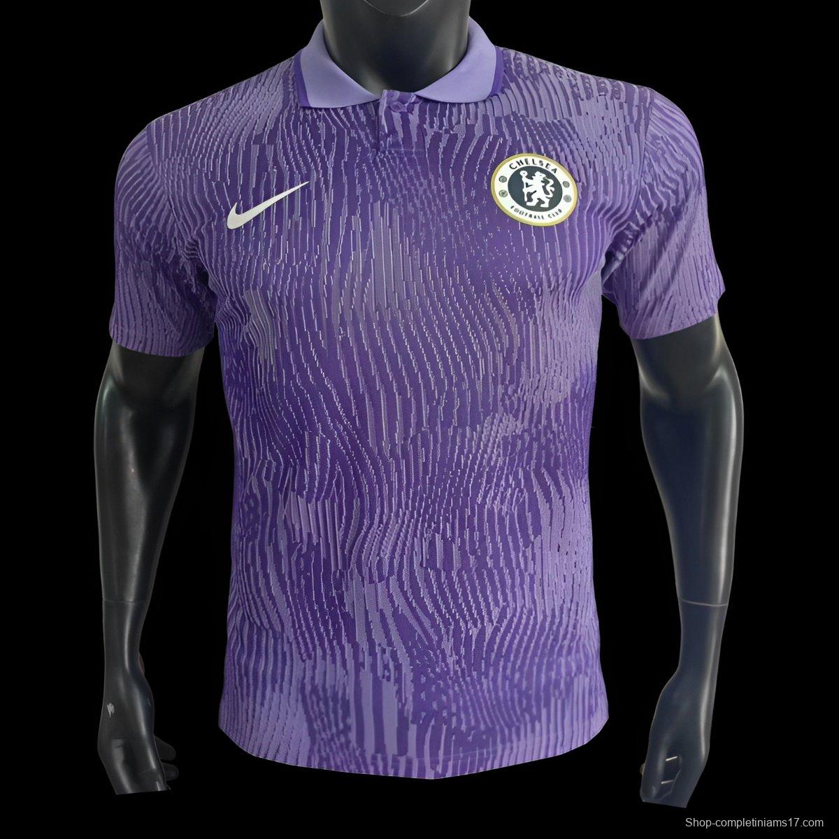 Player Version 24/25 Chelsea Purple Polo Jersey