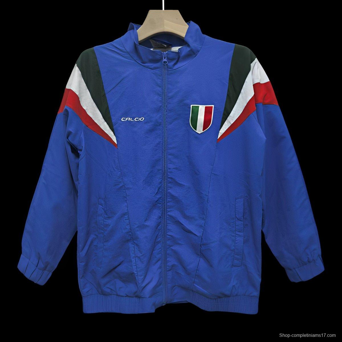 2025 Italy Blue Windbreaker