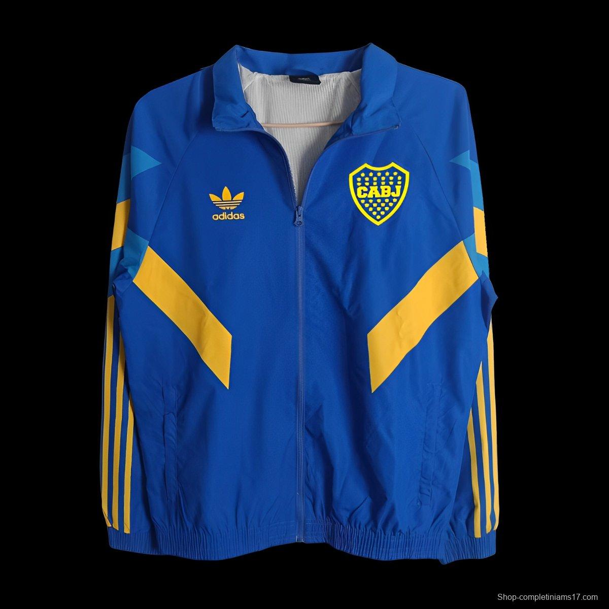 2025 Boca Juniors Blue Windbreaker