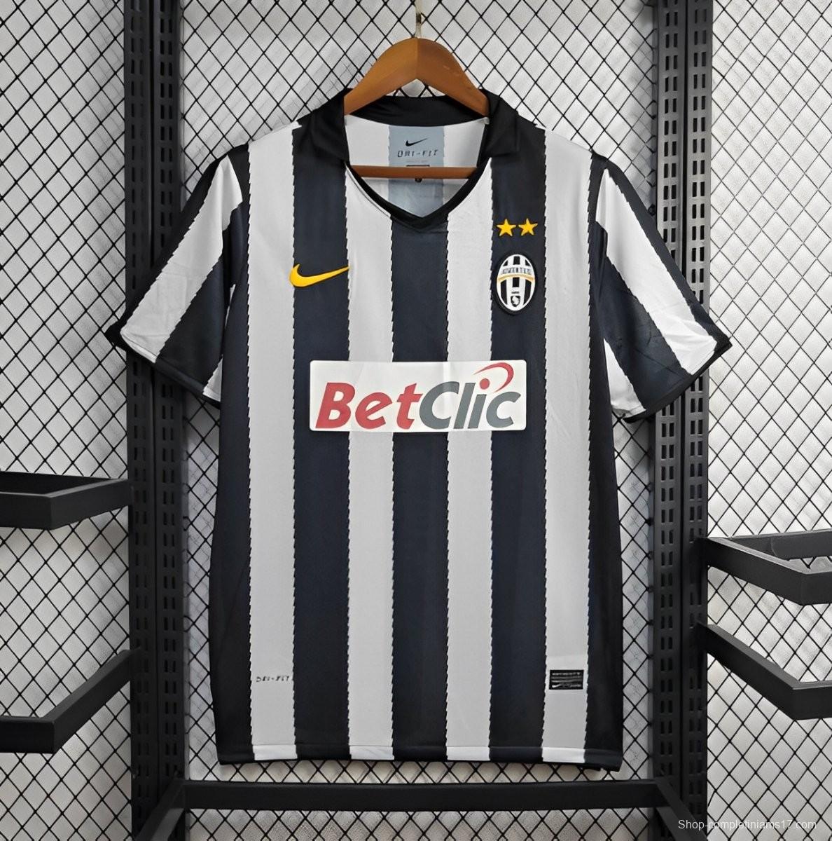 2010/11 Retro Juventus Home Jersey