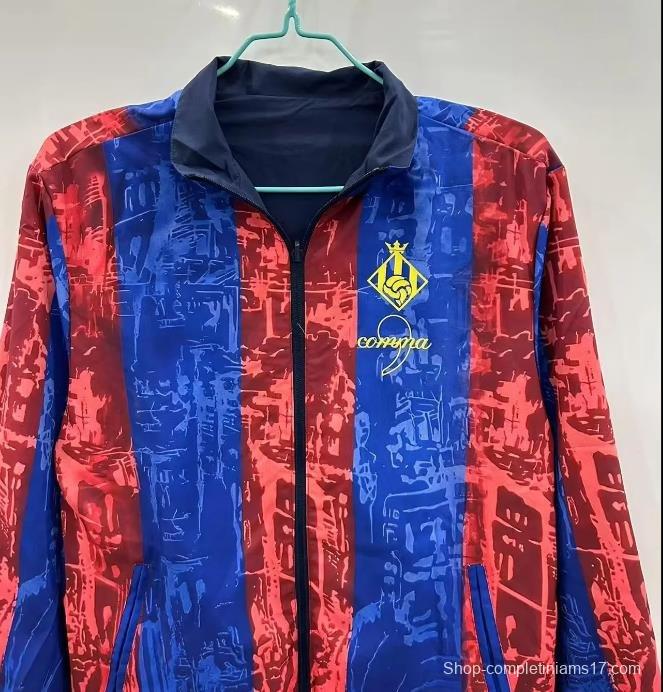 25/26 Barcelona Comma Football Reversible Windbreaker