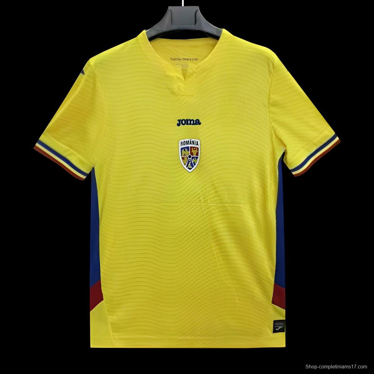 2025 Romania Home Jersey