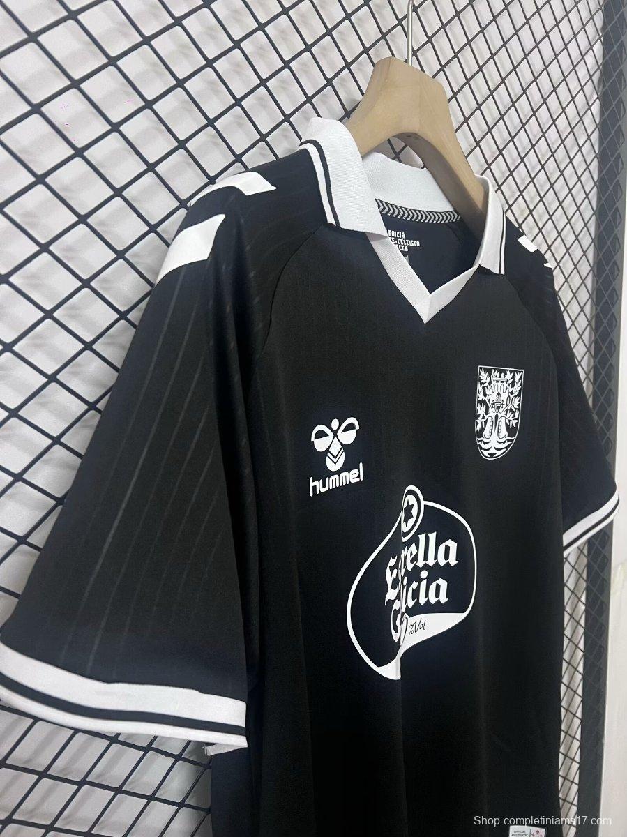 25/26 Celta Vigo 2025 Hummel "Olive Tree of 100 Years" Black Jersey