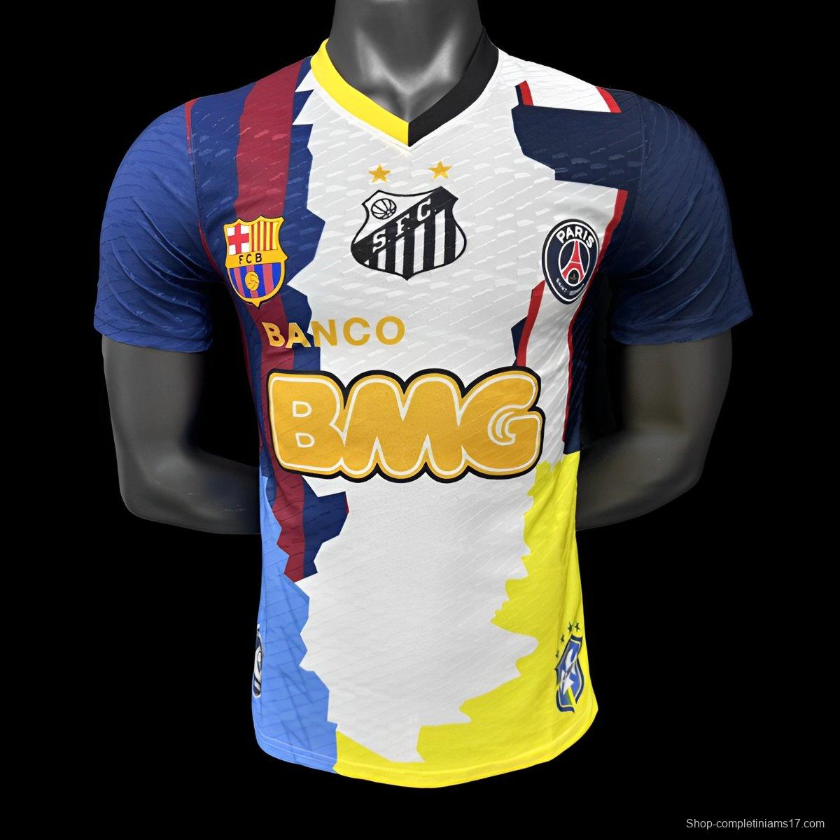 Player Version 25/26 Neymar JR Barcelona/PSG/Santos Special Jersey