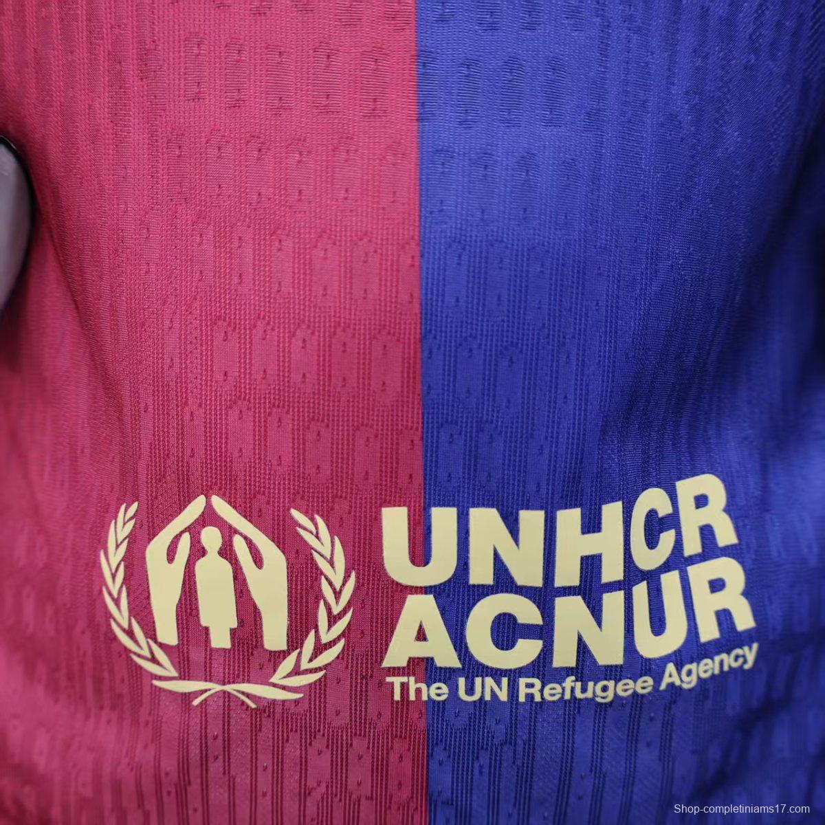 Player Version 24/25 Barcelona x Travis Scott Home Jersey