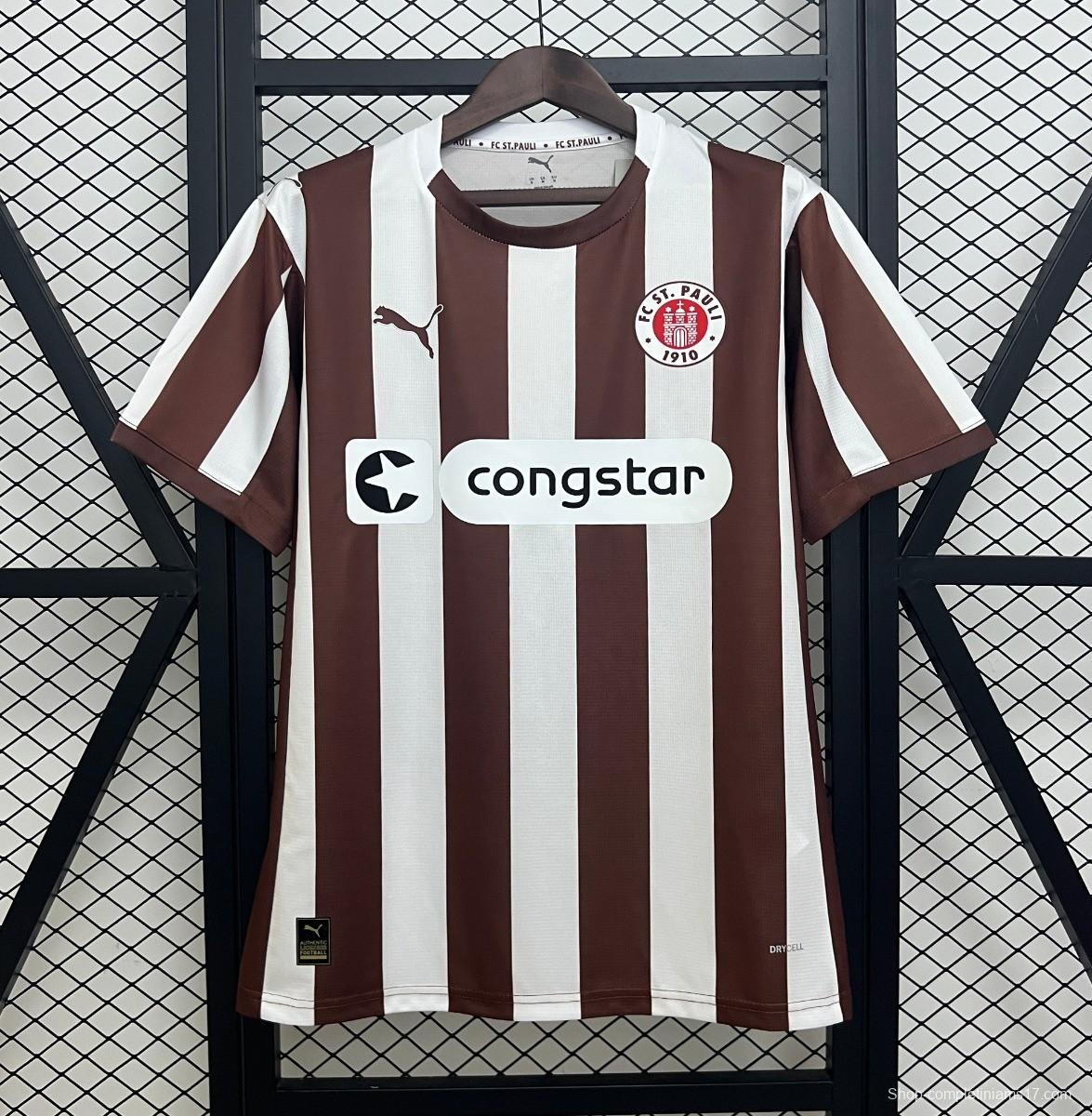 25/26 St. Pauli Home Jersey