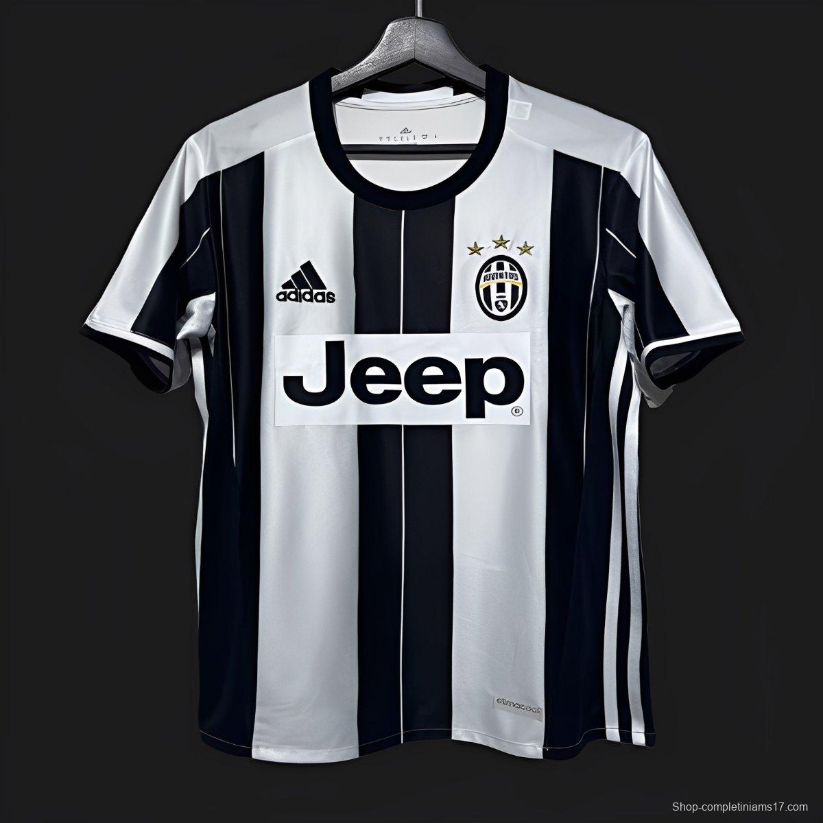 Retro 16/17 Juventus Home Jersey