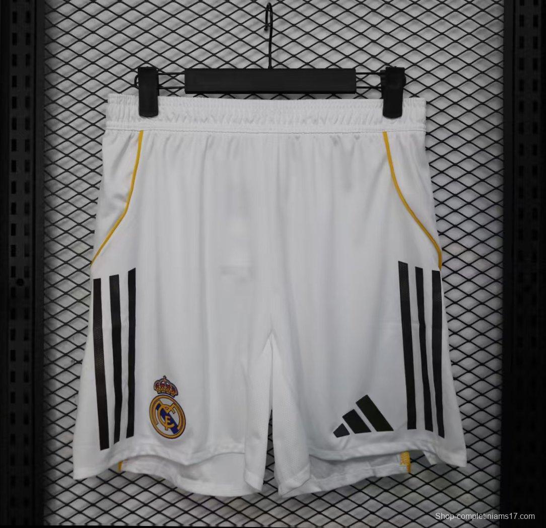 Player Version 25/26 Real Madrid Home Shorts