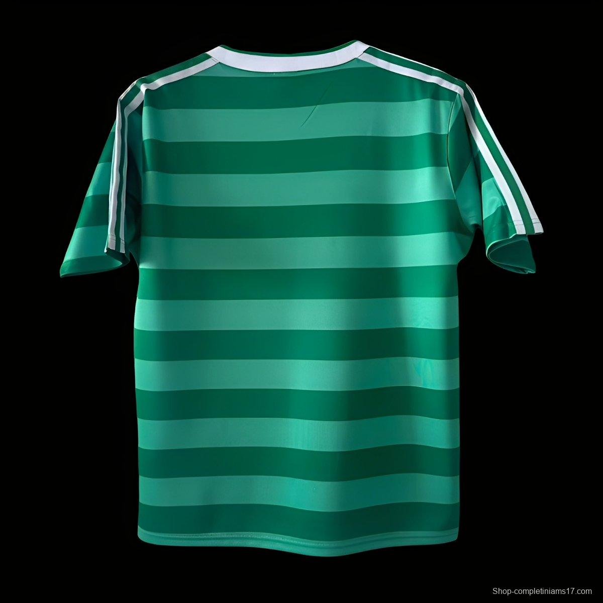 Retro 1984 Germany Away Green Jersey