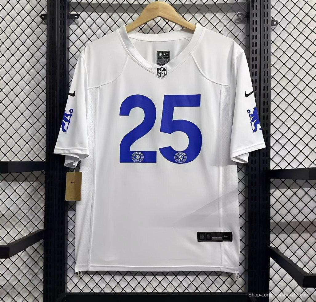 25/26 Chelsea NFL White Jersey