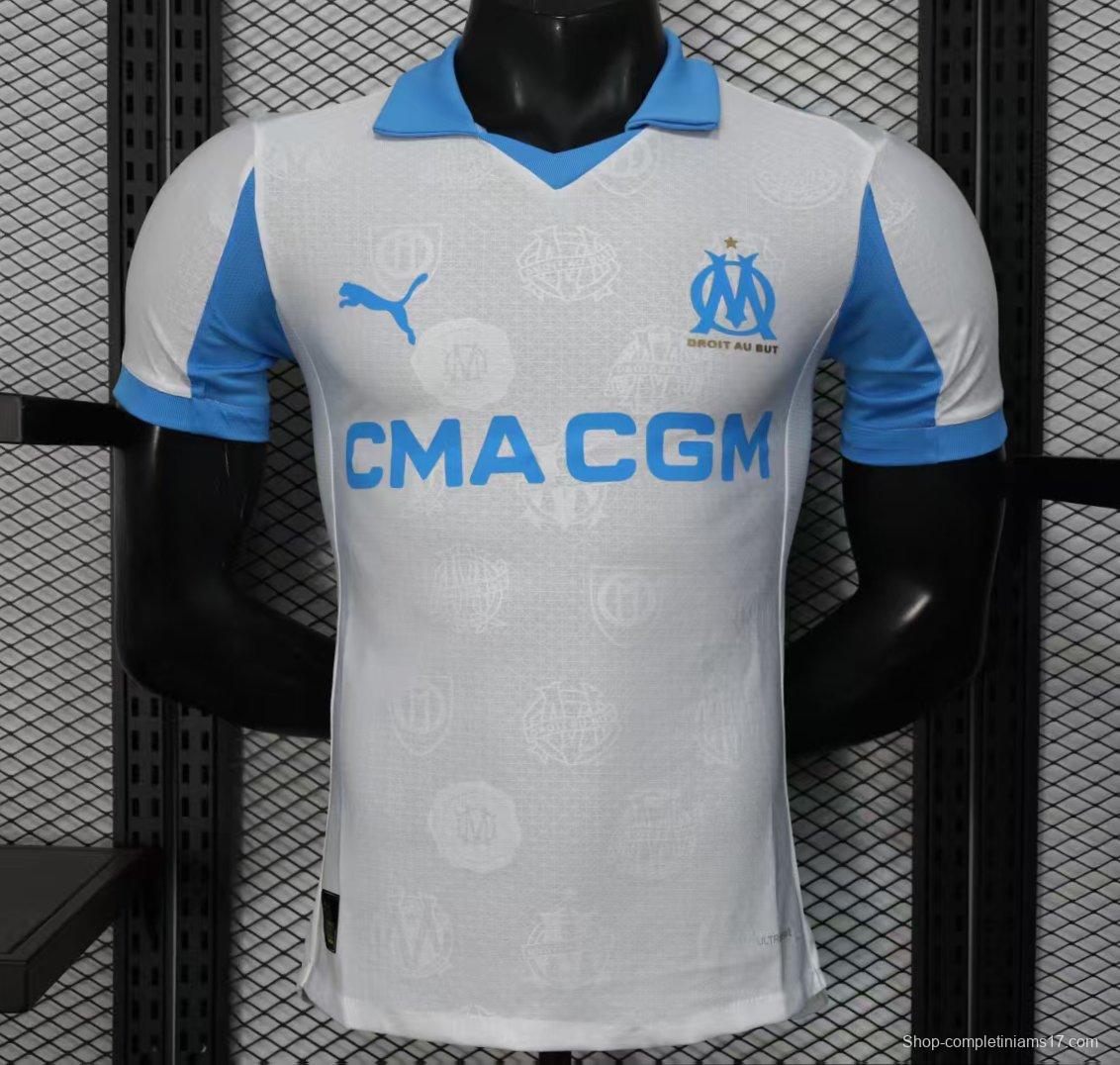 Player Version 25/26 Olympique Marseille Home Jersey