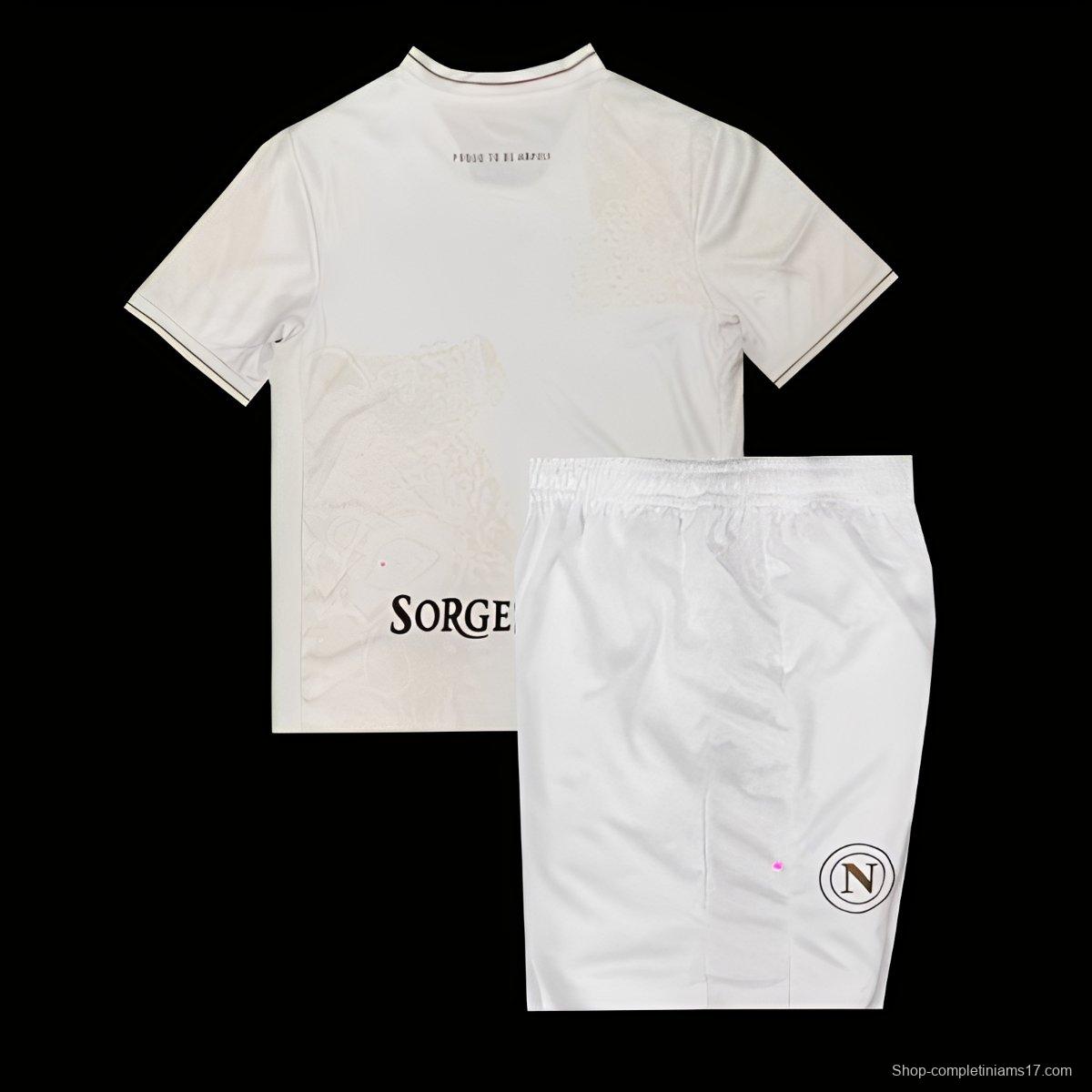 25/26 Kids Napoli Away Jersey