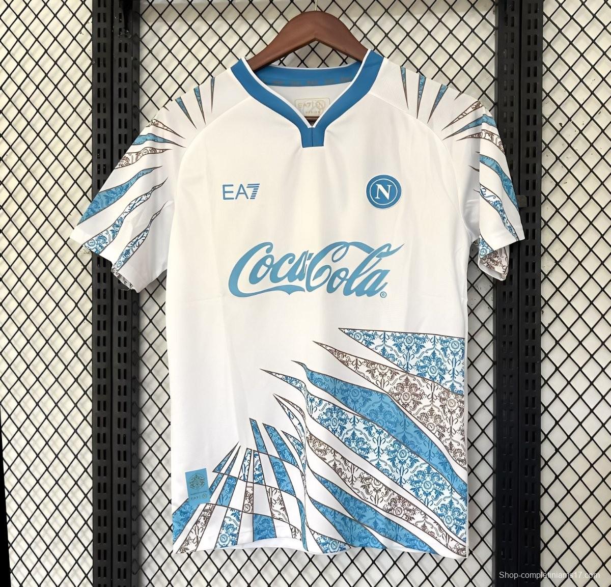 25/26 Napoli WHITE Pre-Match Jersey