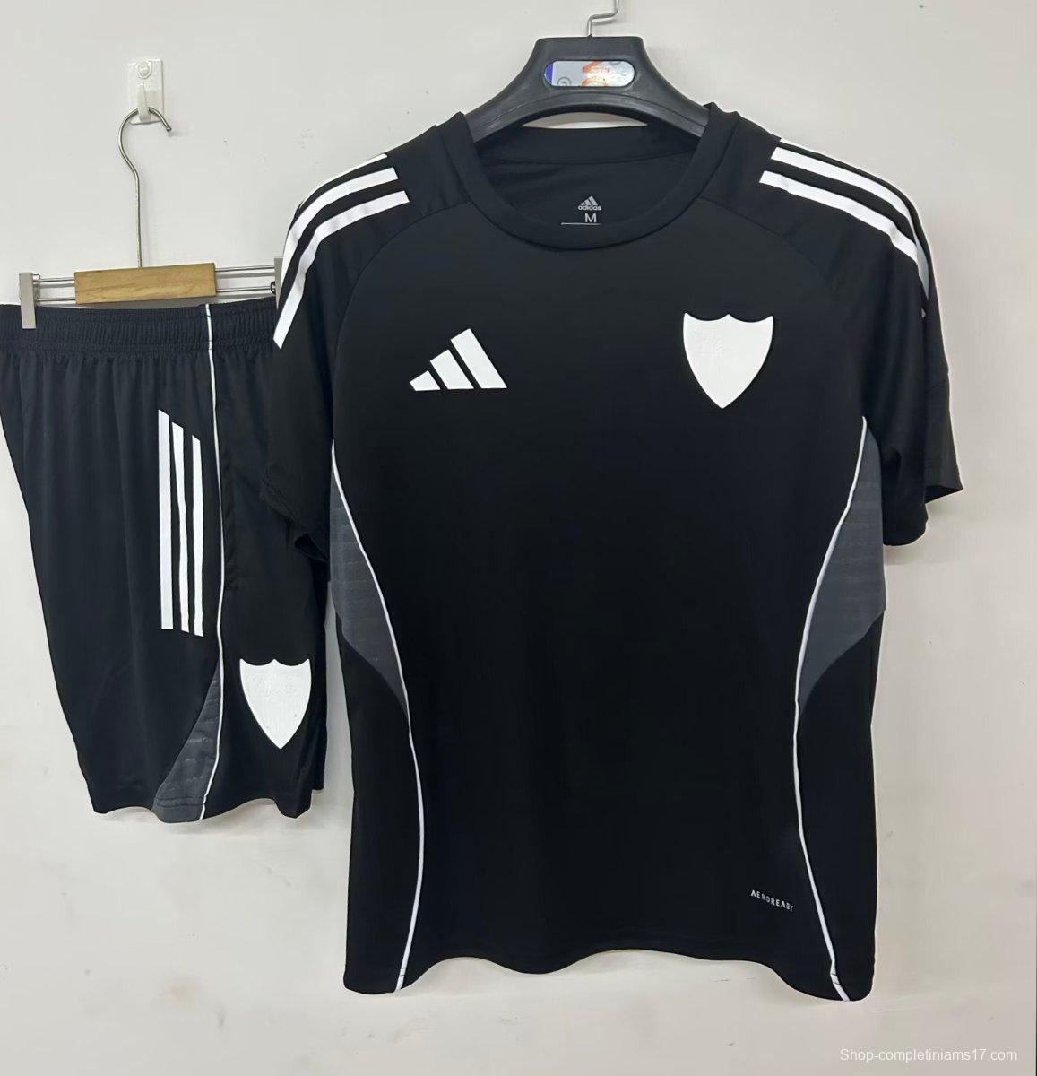 2526 Athletic Bilbao Training Jersey Black+Shorts