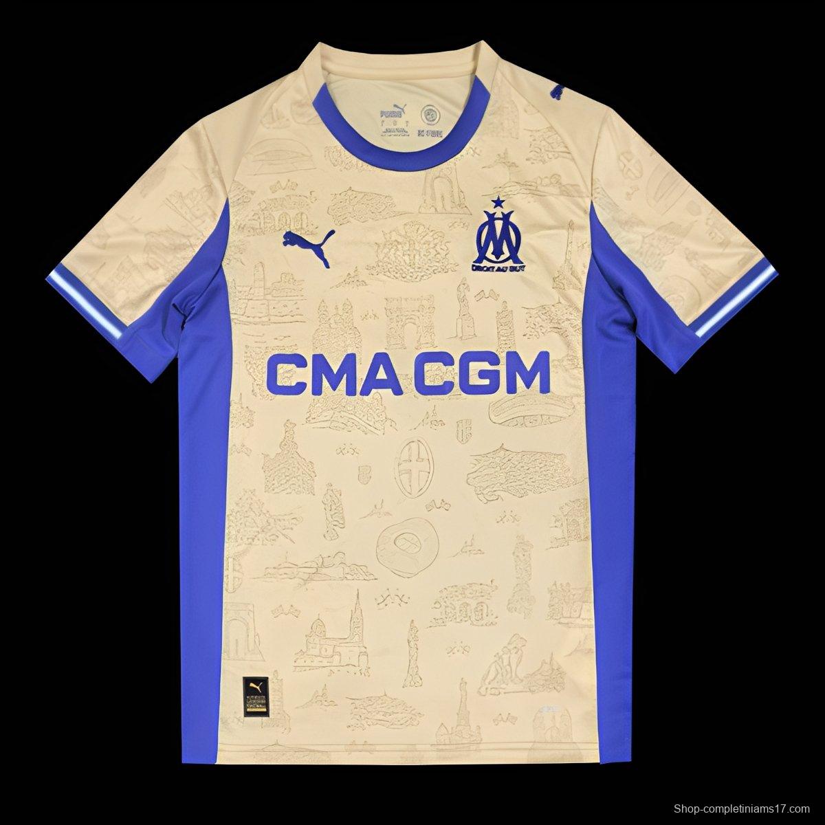 25/26 Olympique Marseille Forth Jersey