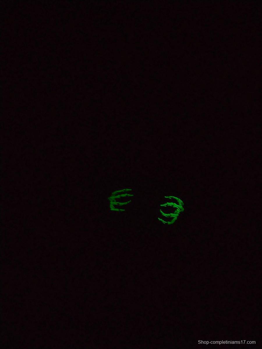 25/26 Napoli Black Halloween Hoodie Glow In Dark