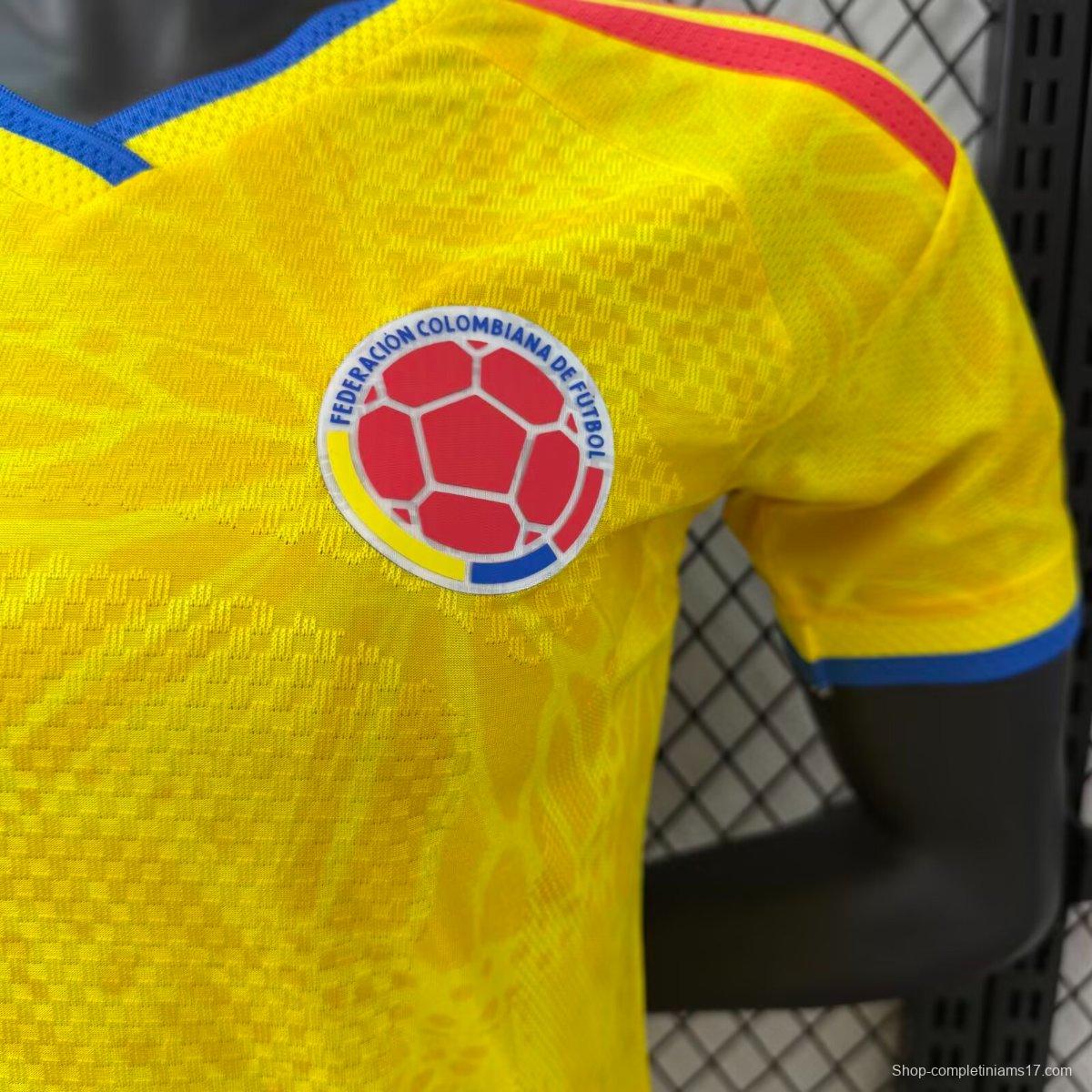 Player Version 2026 Colombia Home Women Jersey
