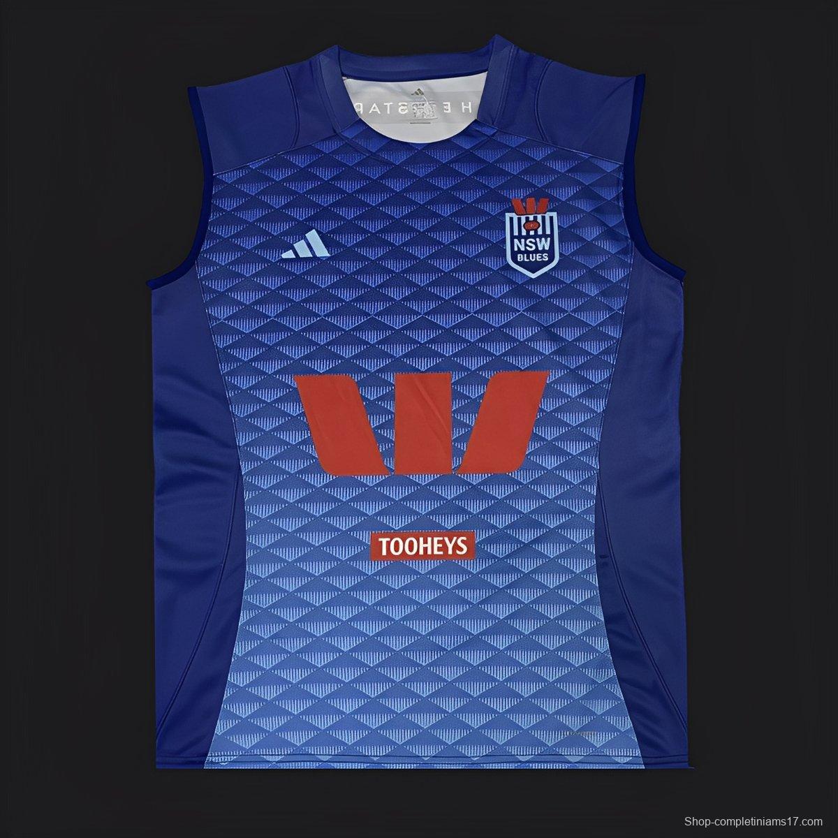 2026 NSW Blues Navy Blue with Diamond Pattern Women's Jersey