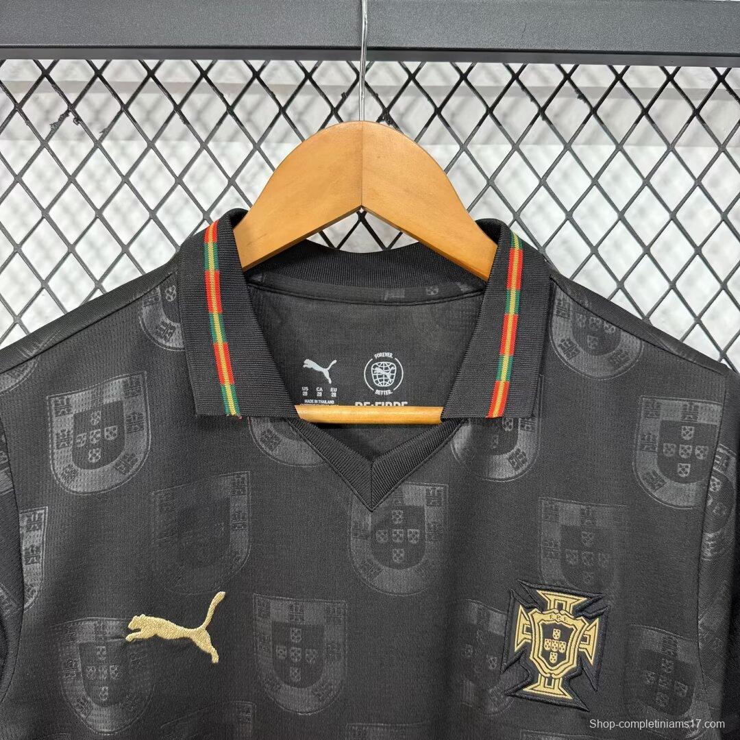 2026 Kids Portugal Black Special Edition Jersey