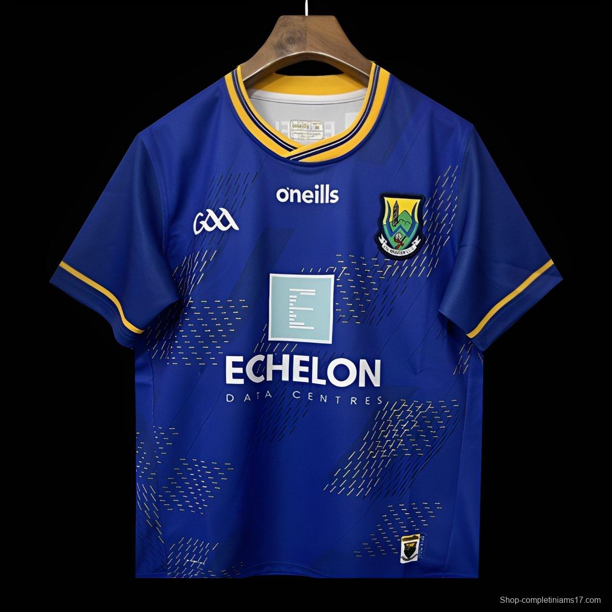 25/26 Wicklow GAA Blue with Gold Trim Jersey