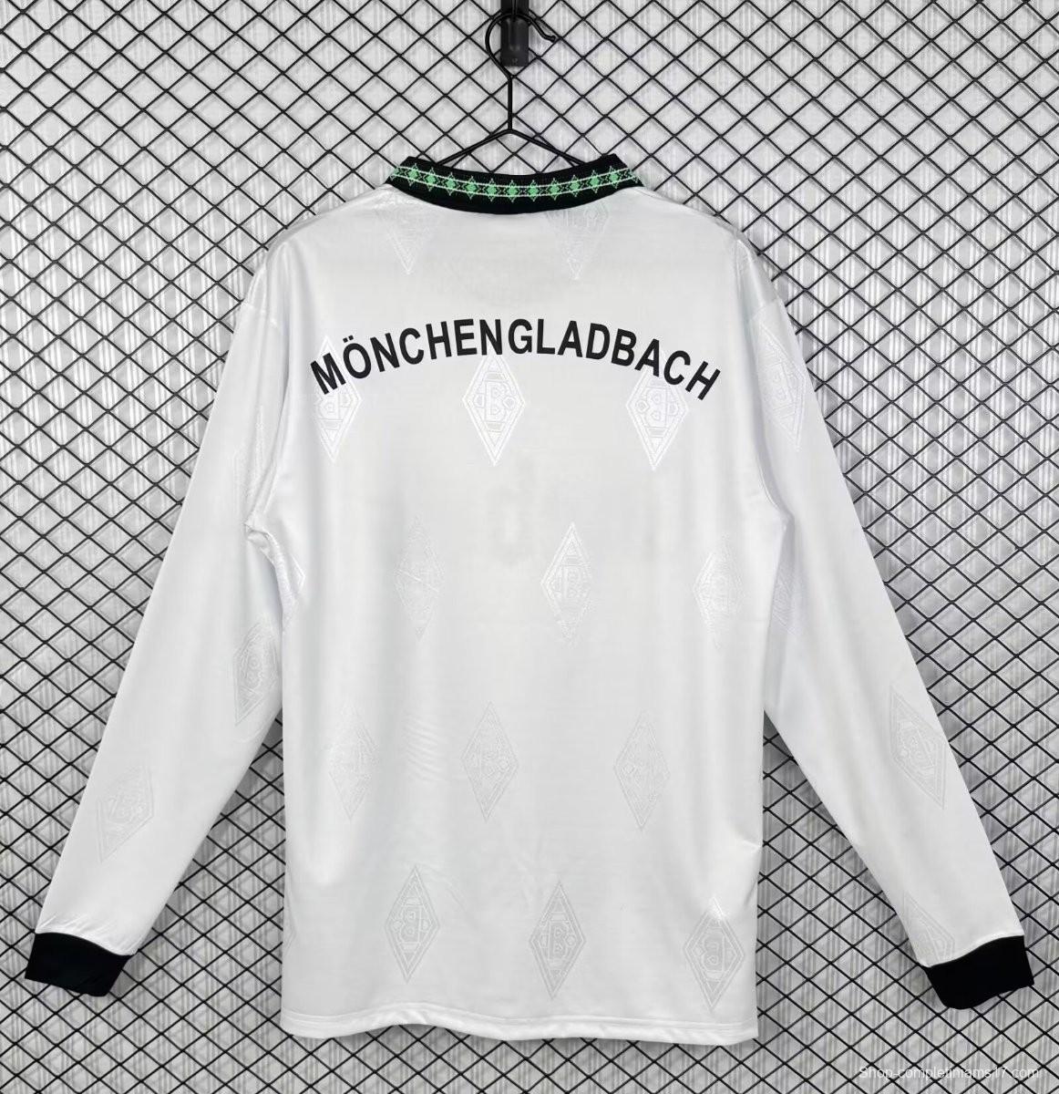 Retro 95/96 Borussia Mönchengladbach Home Long Sleeve Jersey