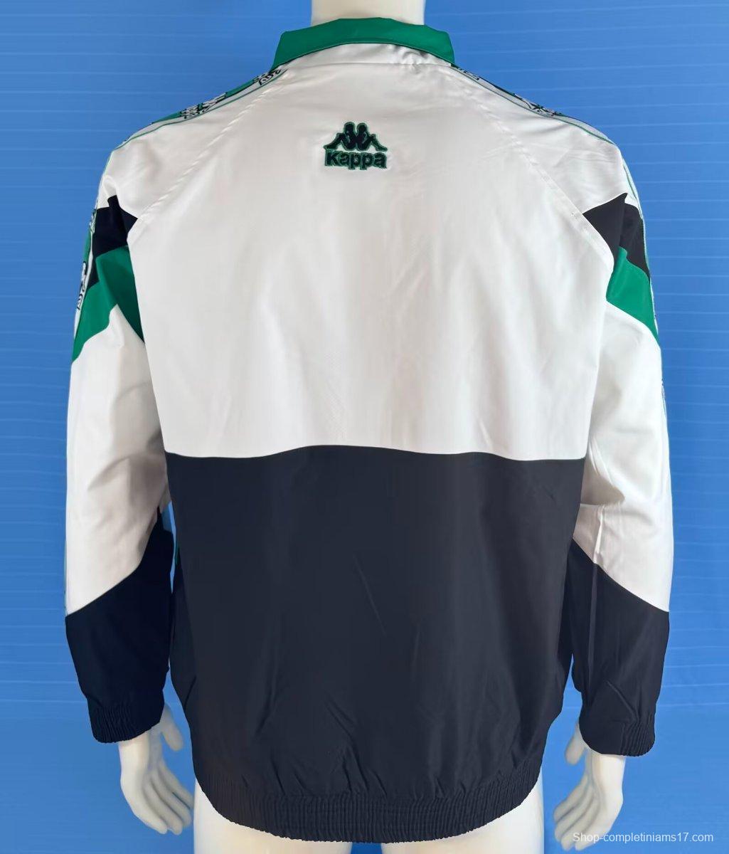 96/97 Real Betis White/Black Windbreaker