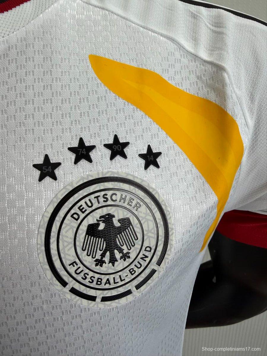 Player Version 2026 Germany White Training Pre-Match Jersey
