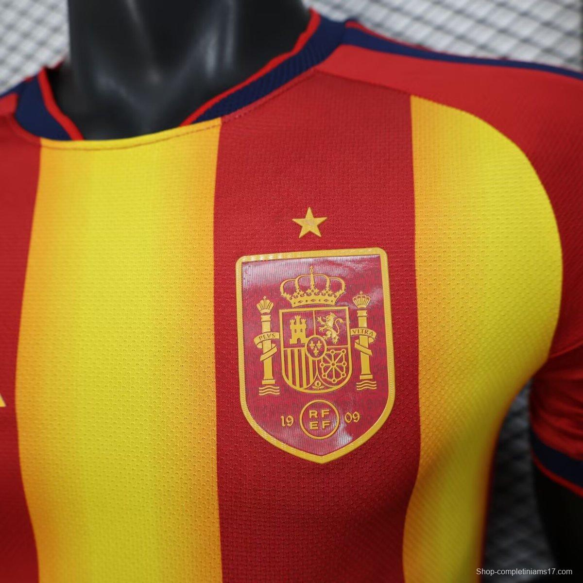 Player Version 2026 Spain Red/Yellow Pre-Match Jersey
