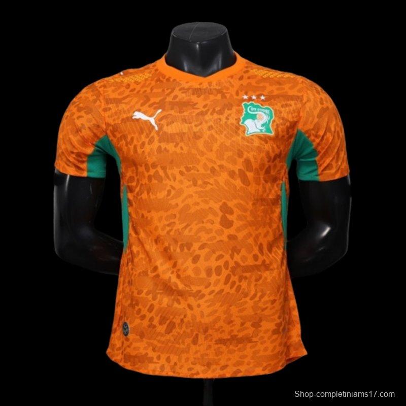 2026 Player Version Ivory Coast Home Jersey