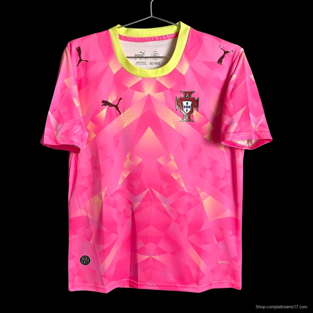 2026 Portugal Pink Pre-Match Jersey