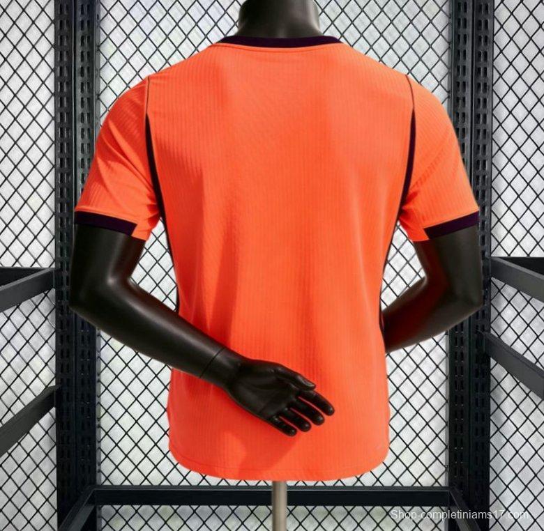 Player Version 2026 Netherlands Home Jersey