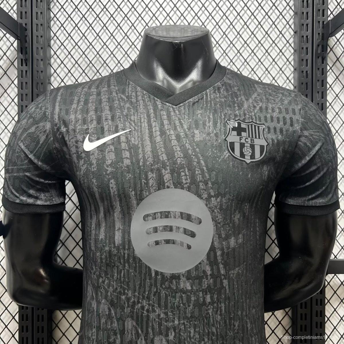 Player Version 25/26 FC Barcelona Black Special Edition Soccer Jersey