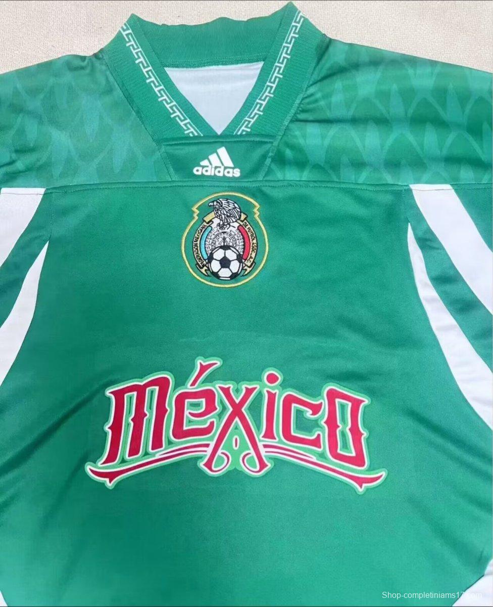 2026 Mexico Bringback Remixed Green Jersey Oversized Fit