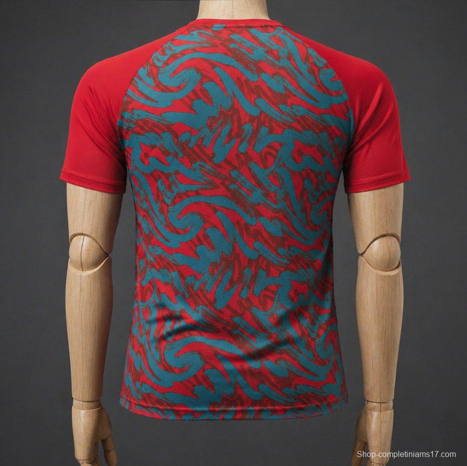2026 Portugal Red Pre-Match Jersey