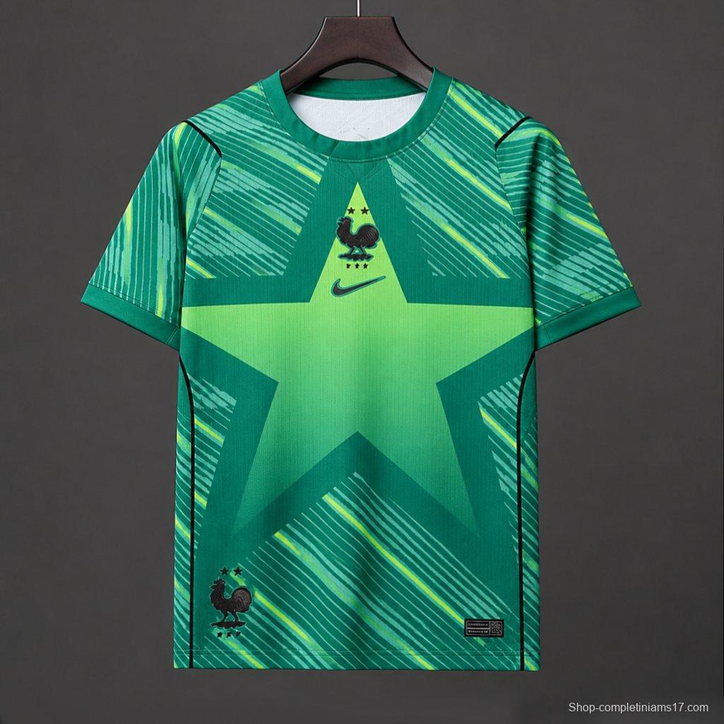 2026 France Green Goalkeeper Jersey